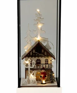Konstsmide B/O Glasslykt 10 LED 22,5 cm