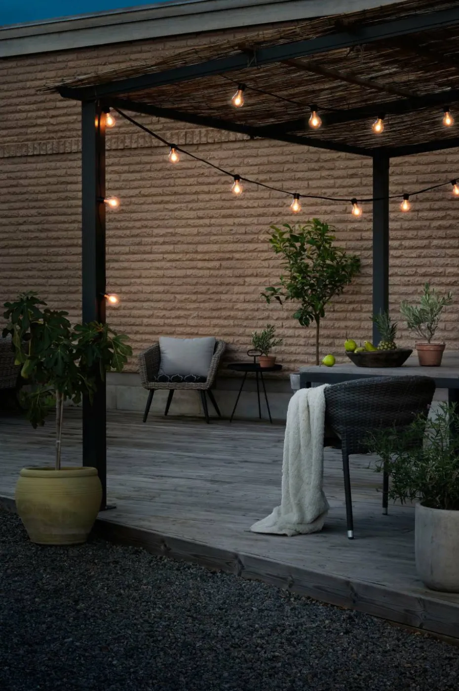 Konstsmide B/O Lyslenke 10 LED Solpanel