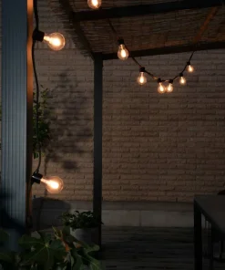 Konstsmide B/O Lyslenke 10 LED Solpanel