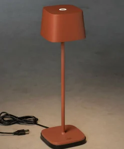 Konstsmide Bordlampe Capri USB høyde 36 cm
