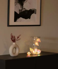 Konstsmide Diamanter 10 LED B/O-timer
