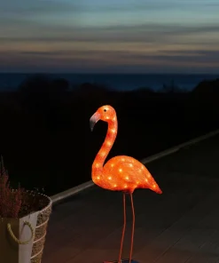 Konstsmide Flamingo LED høyde 70 cm