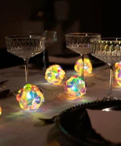 Konstsmide Globes 10 LED B/O timer