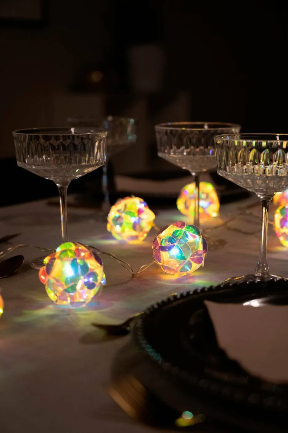 Konstsmide Globes 10 LED B/O timer