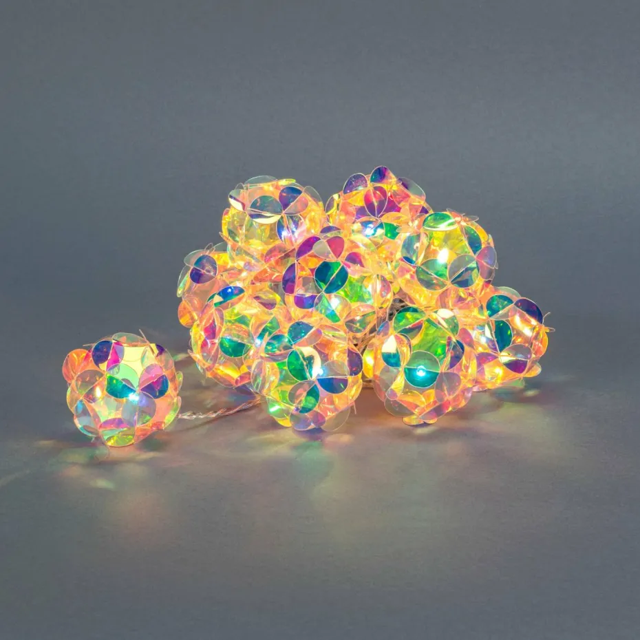 Konstsmide Globes 10 LED B/O timer