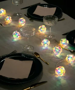 Konstsmide Globes 10 LED B/O timer