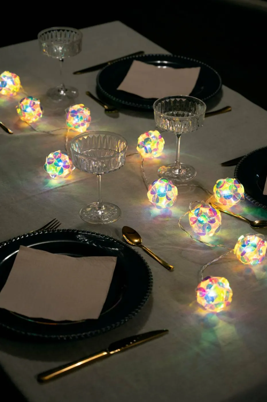 Konstsmide Globes 10 LED B/O timer