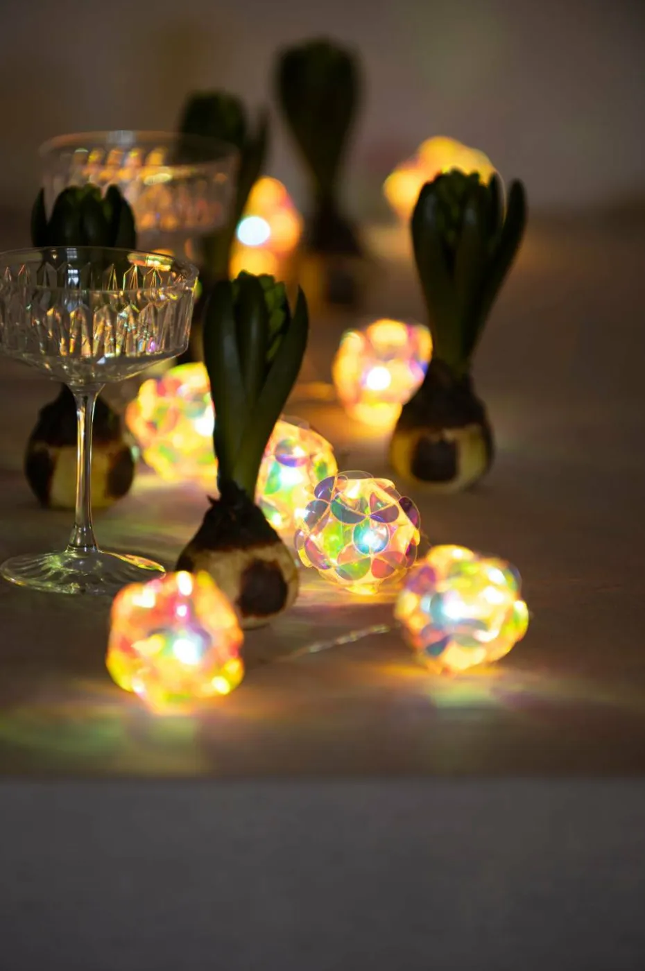 Konstsmide Globes 10 LED B/O timer