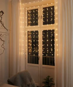 Konstsmide LED-gardinbelysning Usb 180cm