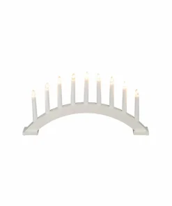 Konstsmide Lysestake i tre 9 pærer 25,5 cm