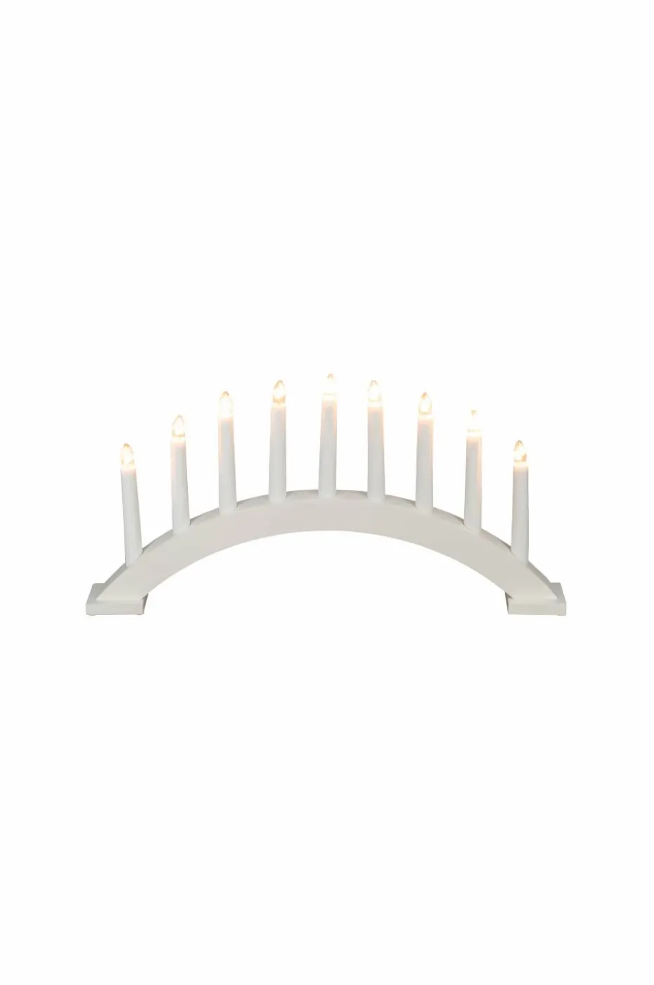 Konstsmide Lysestake i tre 9 pærer 25,5 cm