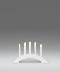 Konstsmide Lysestake tre 5 pærer 21,5 cm