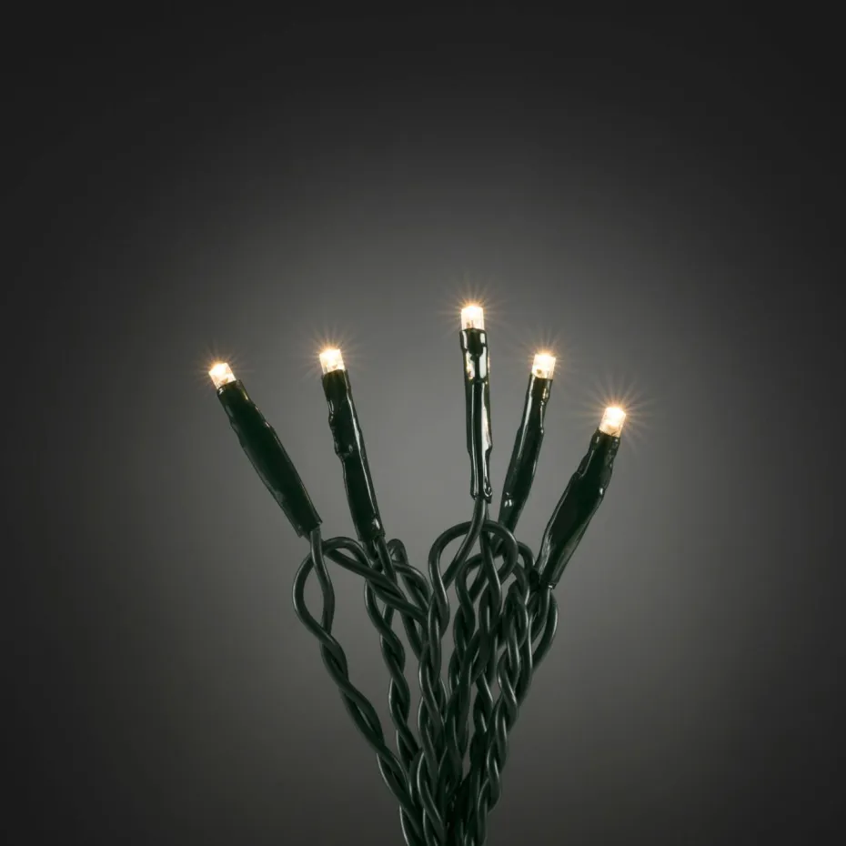 Konstsmide Lyssett 50 varmhvit LED 343cm
