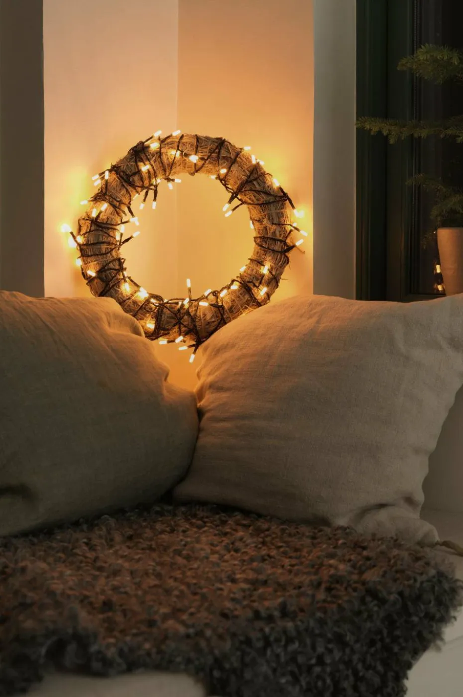 Konstsmide Lyssett frostet topp 50 LED 490cm
