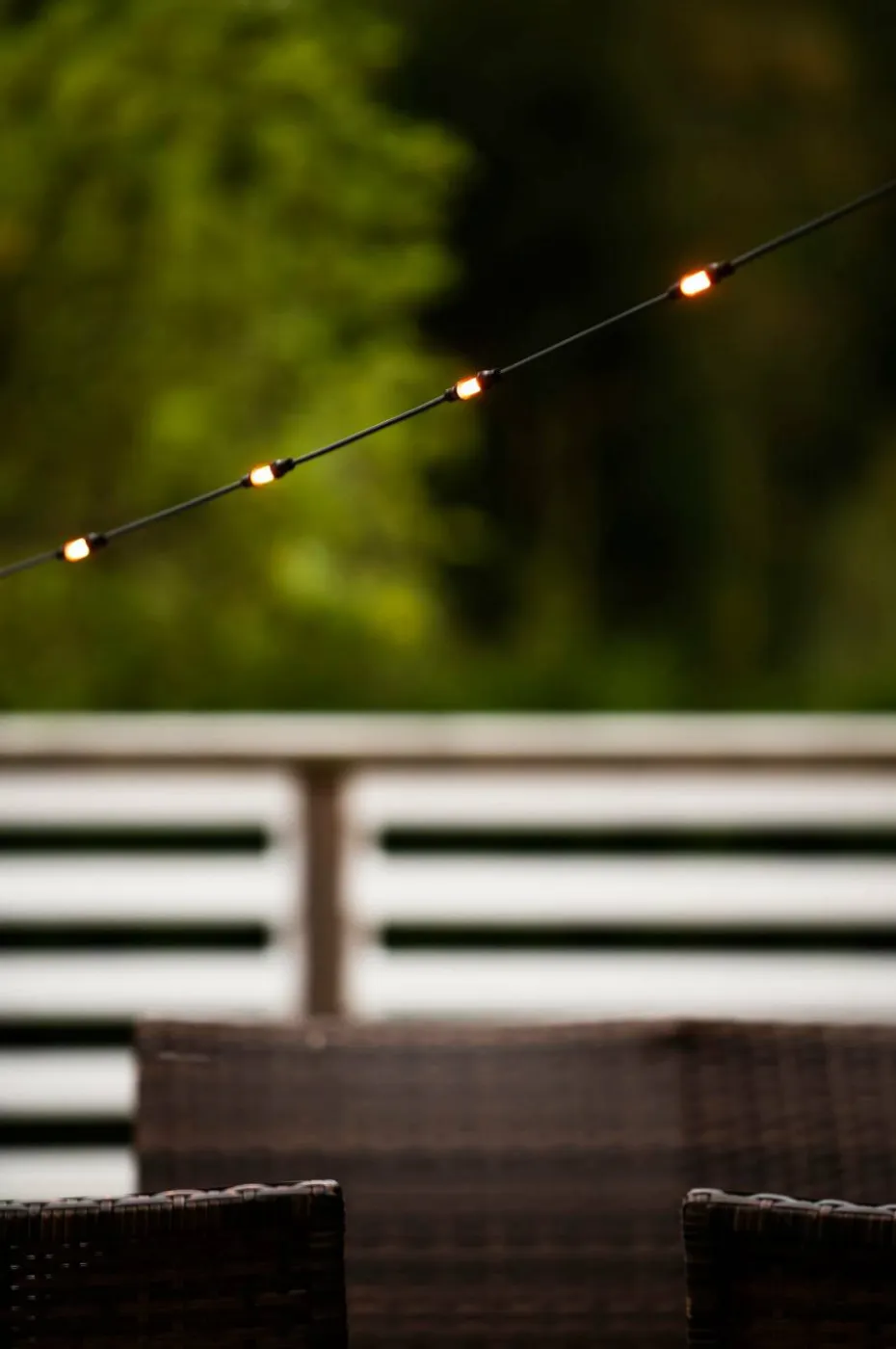Konstsmide Startsett, 20 avlange ravfargede LED 627cm