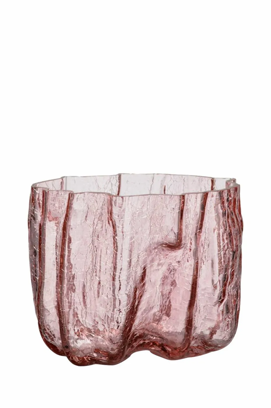 Kosta Boda Vase Crackle H 17,5Cm