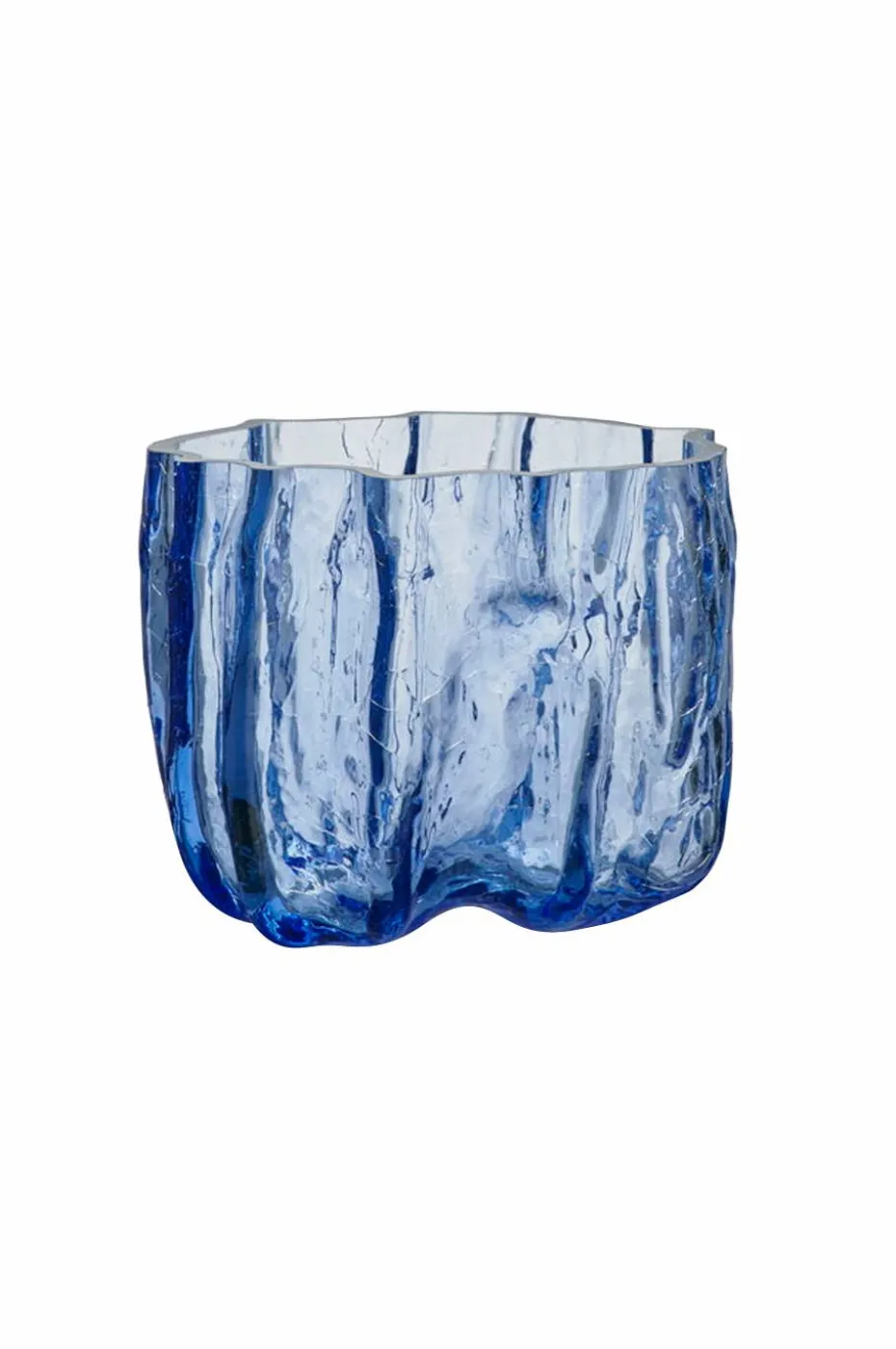 Kosta Boda Vase Crackle H 17,5Cm