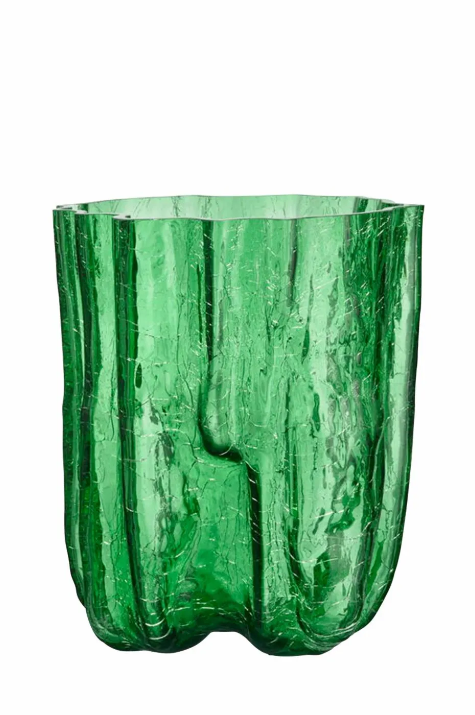 Kosta Boda Vase Crackle H 27Cm