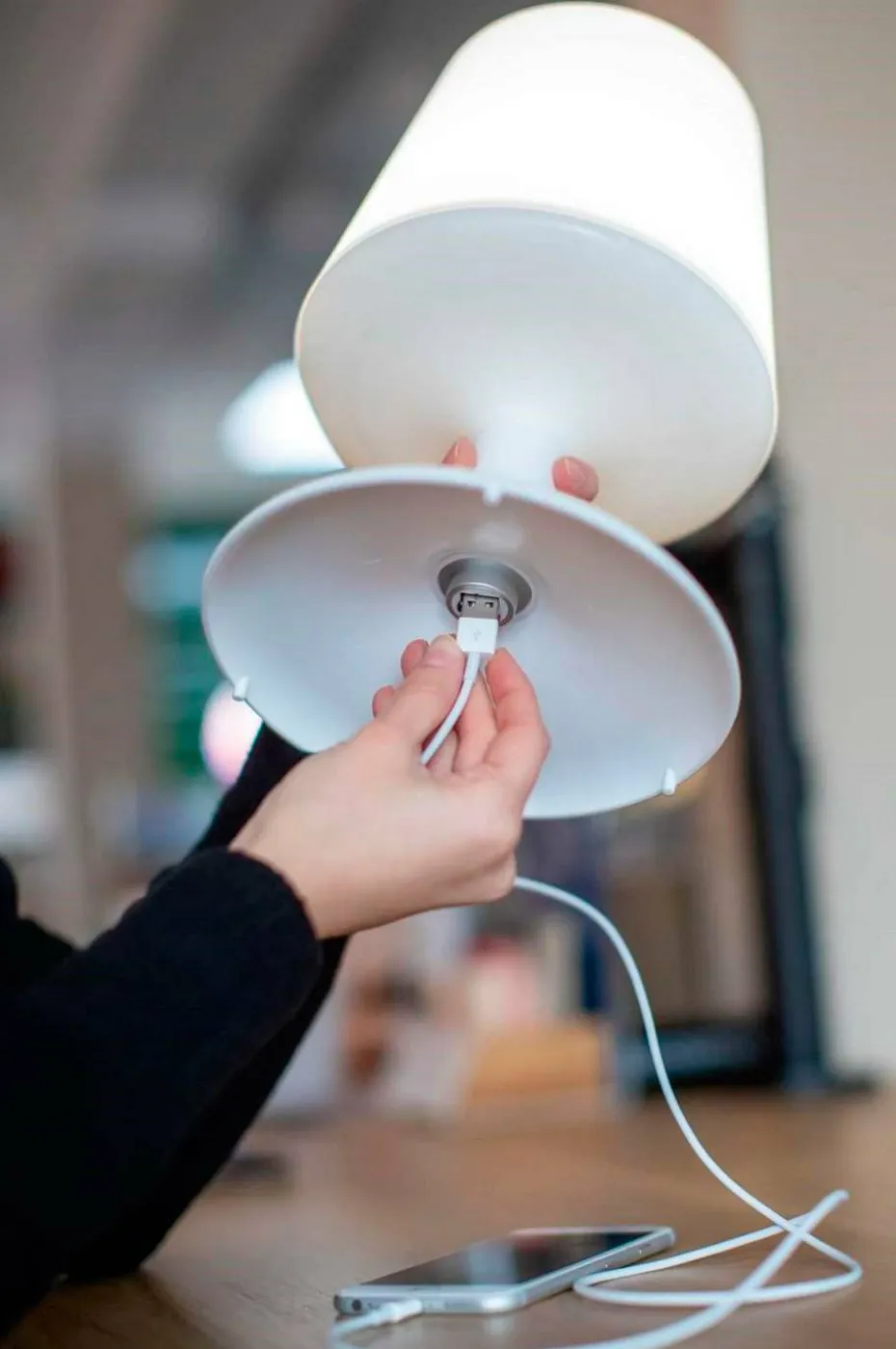 Koziol LED Lampe LIGHT TO GO 28 cm