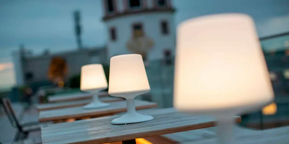 Koziol LED Lampe LIGHT TO GO 28 cm