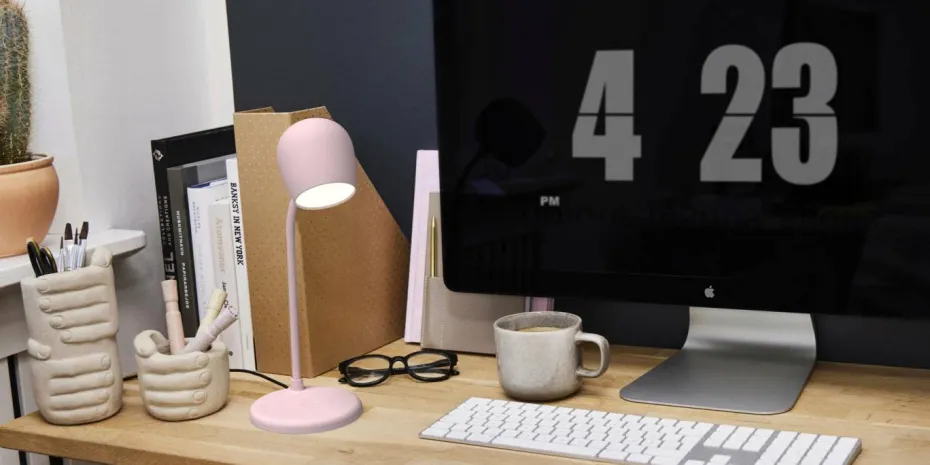 Kreafunk LED-lampe/høyttaler/Qi Ellie