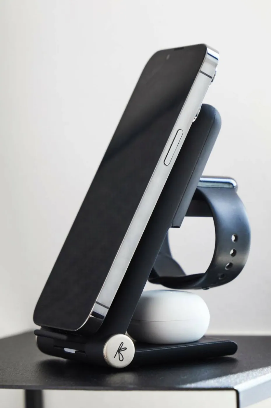 Kreafunk Trådløst Ladestativ 3 enheter reCHARGE+