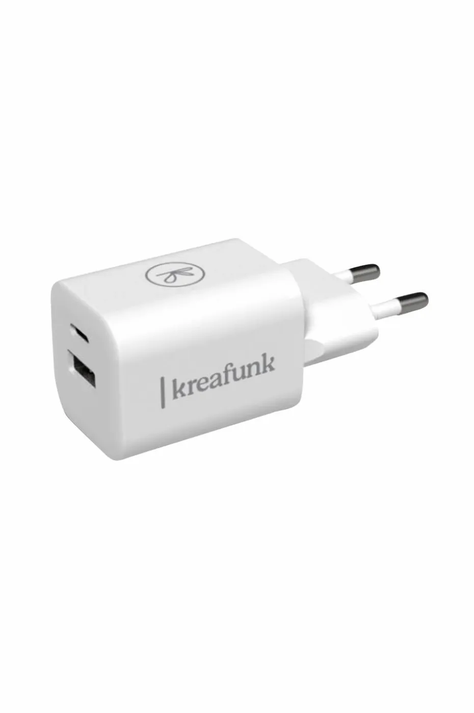 Kreafunk Vegglader USB-C / USB A aDAPT