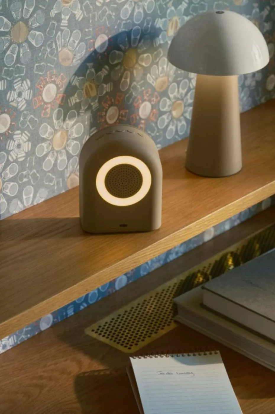 Kreafunk Vekkerklokke Ivy Wake-up light Sleep sound Bluetooth