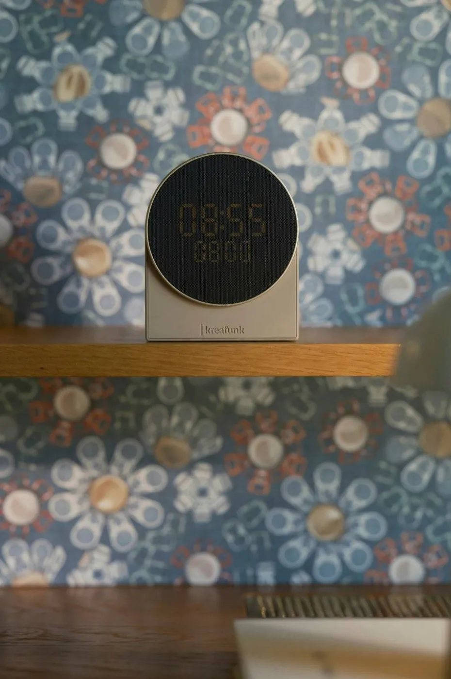 Kreafunk Vekkerklokke Ivy Wake-up light Sleep sound Bluetooth