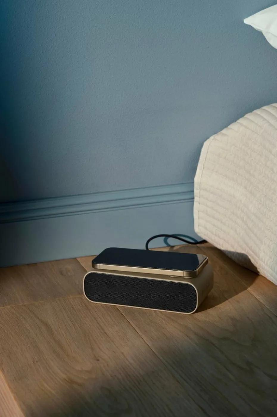 Kreafunk Vekkerklokke Wakie Wake-Up light & Qi