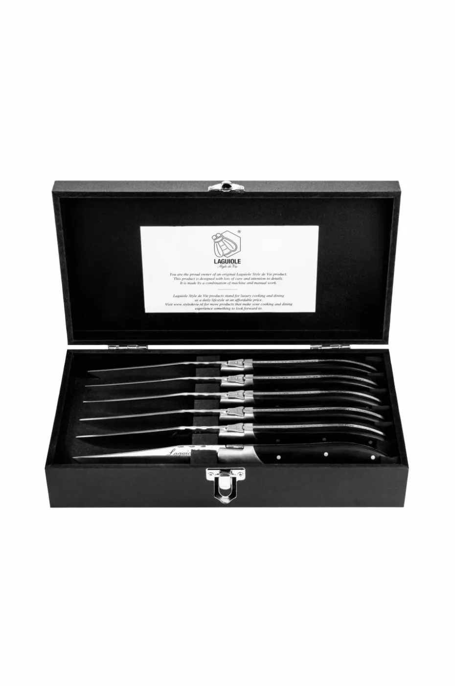 Laguiole Style de Vie Biffkniver Set 6