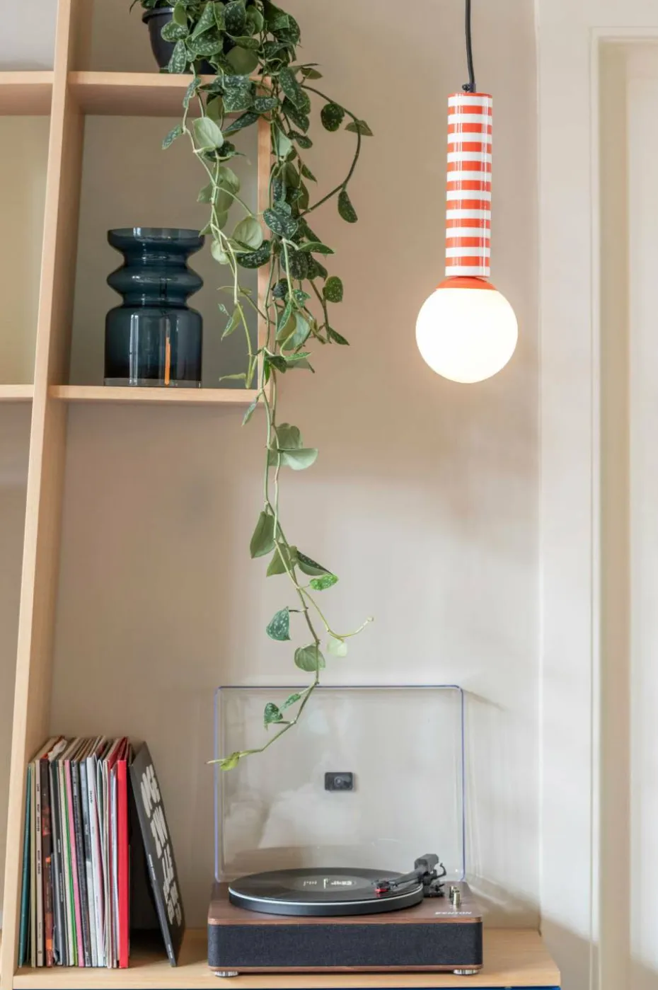 Leitmotiv Pendel Lampe Rayado Retro