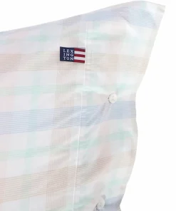 Lexington Putetrekk Checked Cotton Percale
