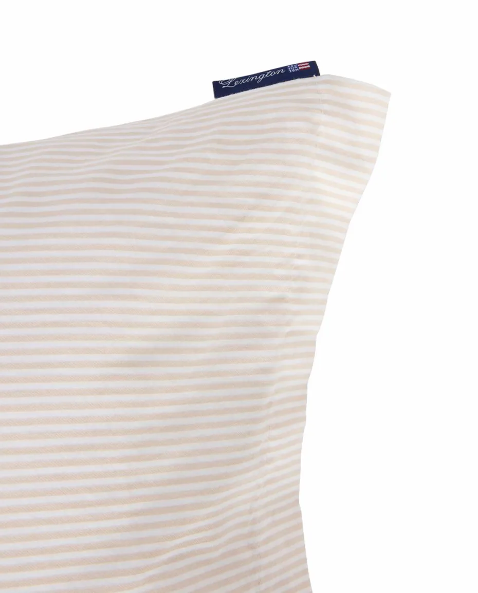 Lexington Putetrekk Striped Bomullssatin