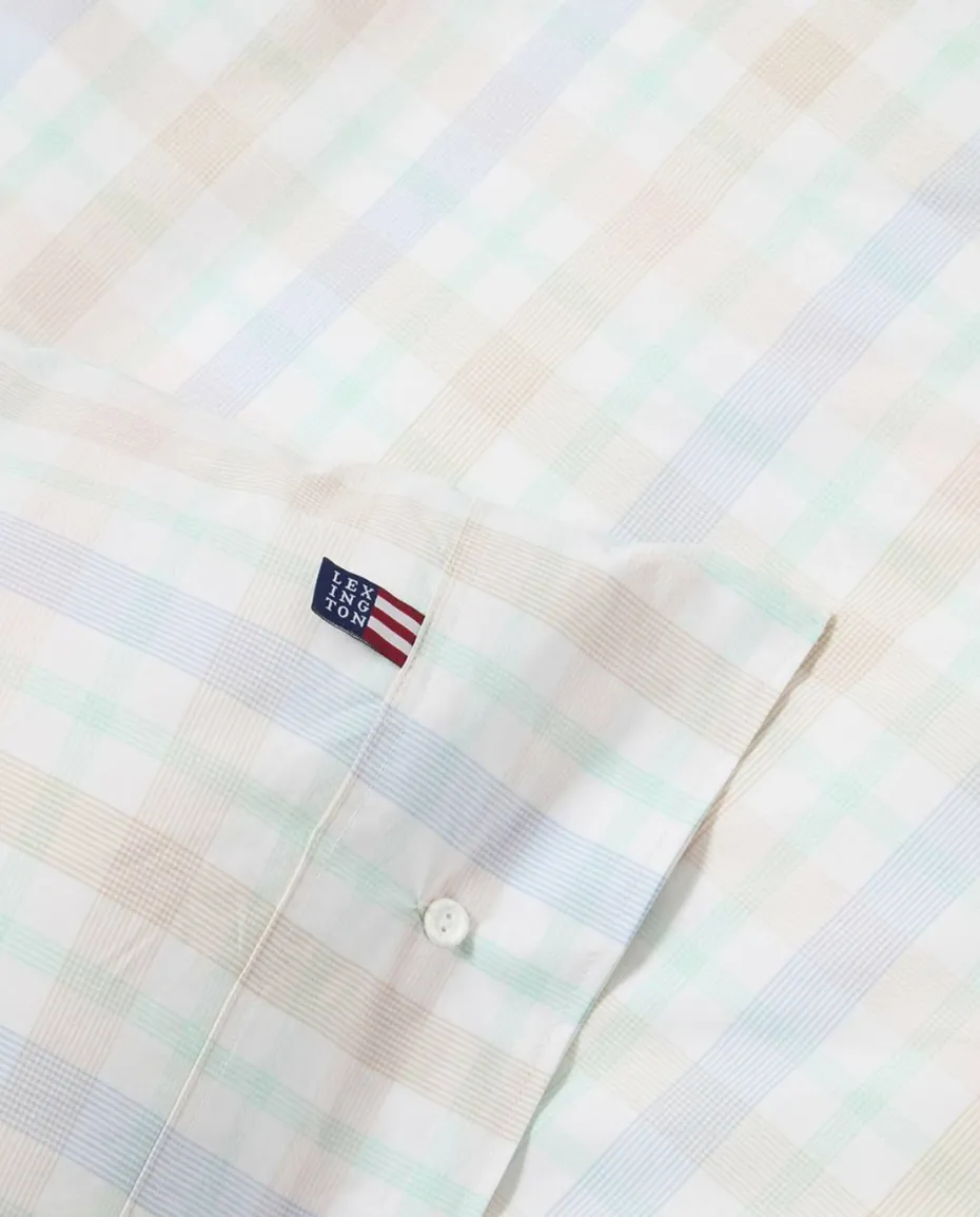 Lexington Sengesett Checked Cotton Percale