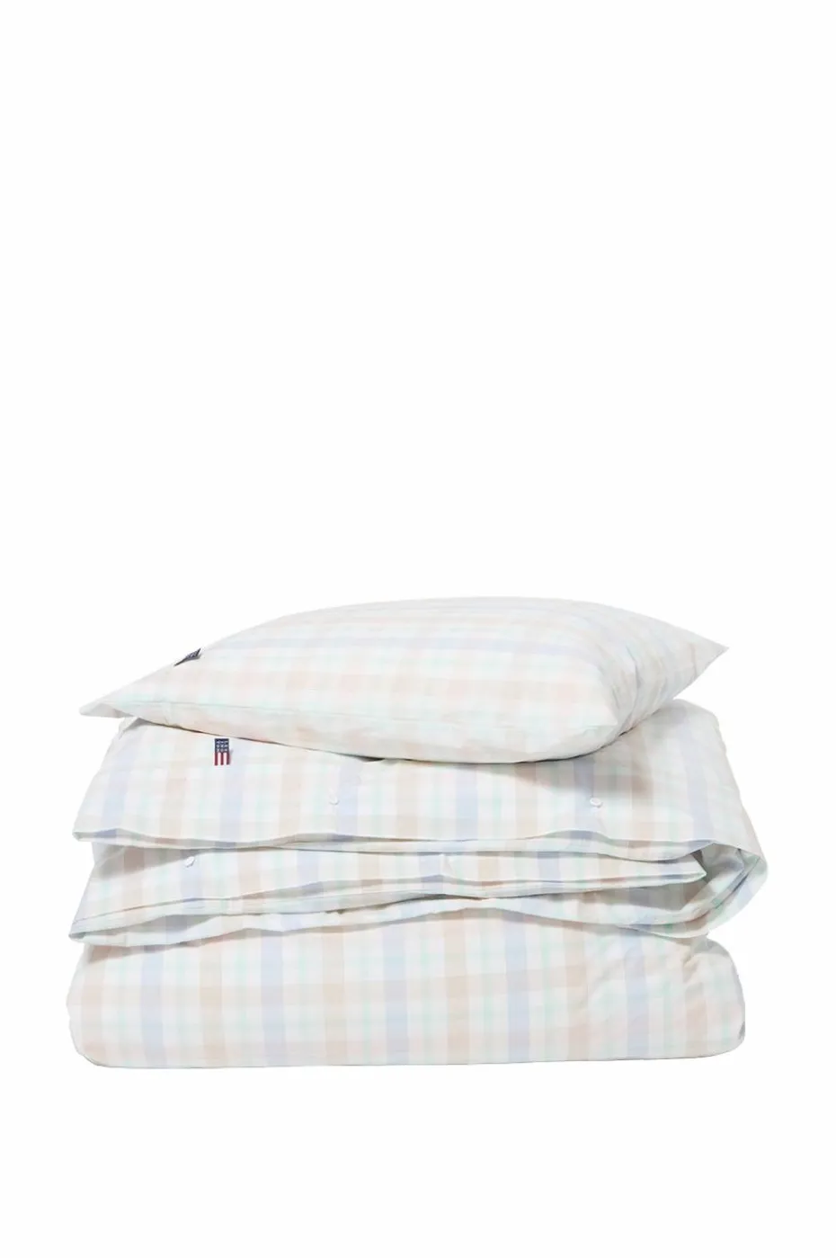 Lexington Sengesett Checked Cotton Percale