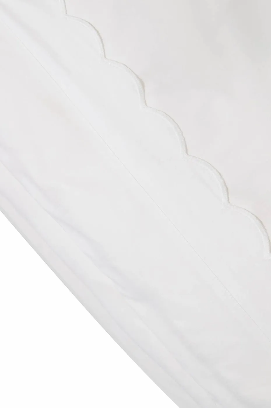 Lexington Sengesett Cotton Percale Scallop Wing