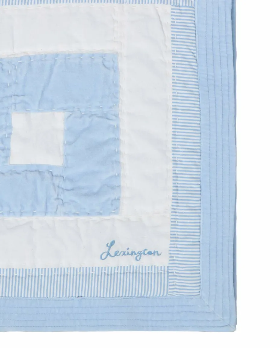 Lexington Sengeteppe Quiltet Patchwork Bomull