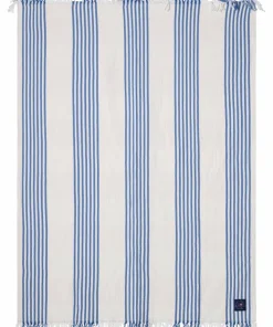 Lexington Teppe Striped/Checked Bomull