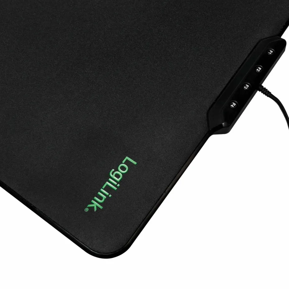 LogiLink Gaming Musematte med LED-belysning