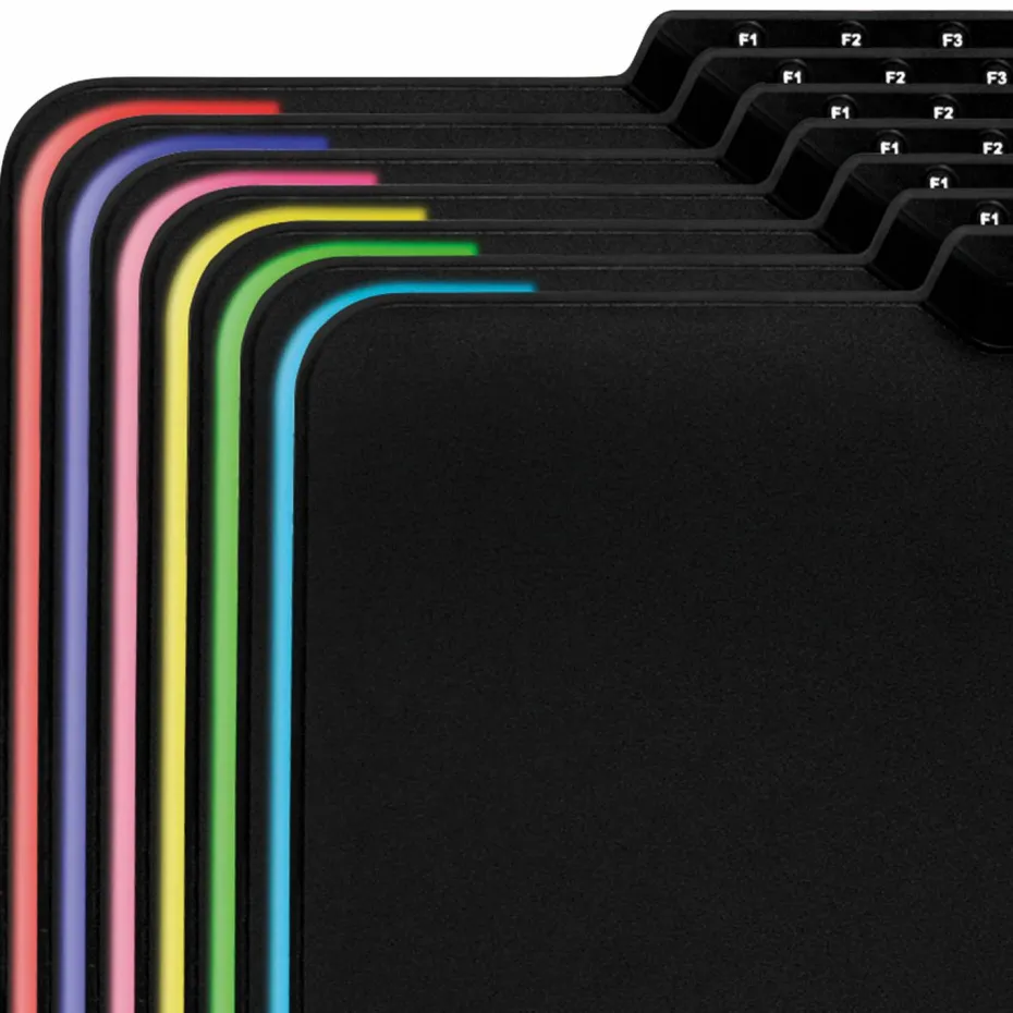 LogiLink Gaming Musematte med LED-belysning