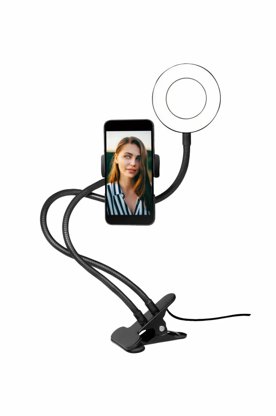 LogiLink Ring Light for Smartphone