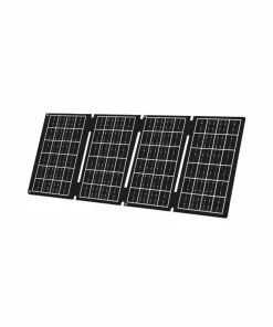 LogiLink Sammenleggbar solcellepanel 1x USB-C, 1 x USB-A 15w