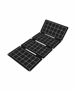 LogiLink Sammenleggbar solcellepanel 1x USB-C, 1 x USB-A 15w