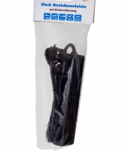 LogiLink Skjøteledning Slim Euro 3-veis