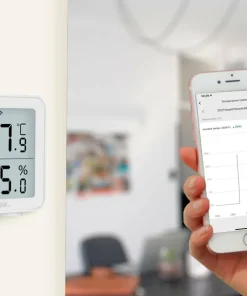LogiLink Smart temperatur- og fuktighetssensor Wifi Tuya