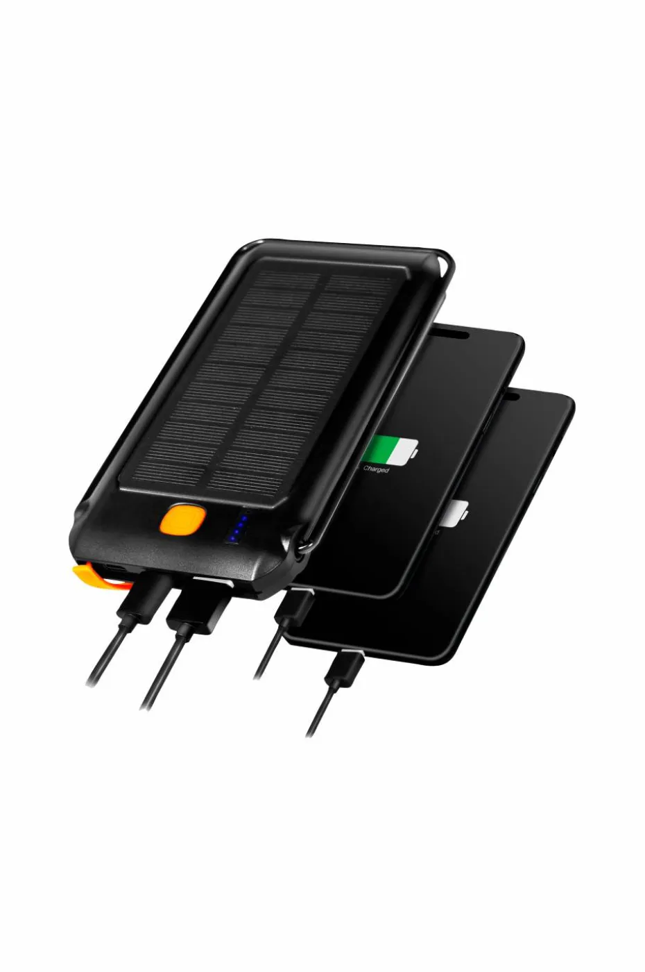 LogiLink Solcelle-Powerbank 10 000 mAh PD 18W