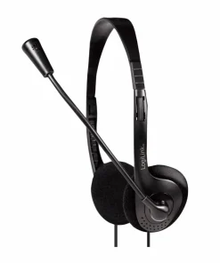 LogiLink Stereo PC-hodesett med mikrofon