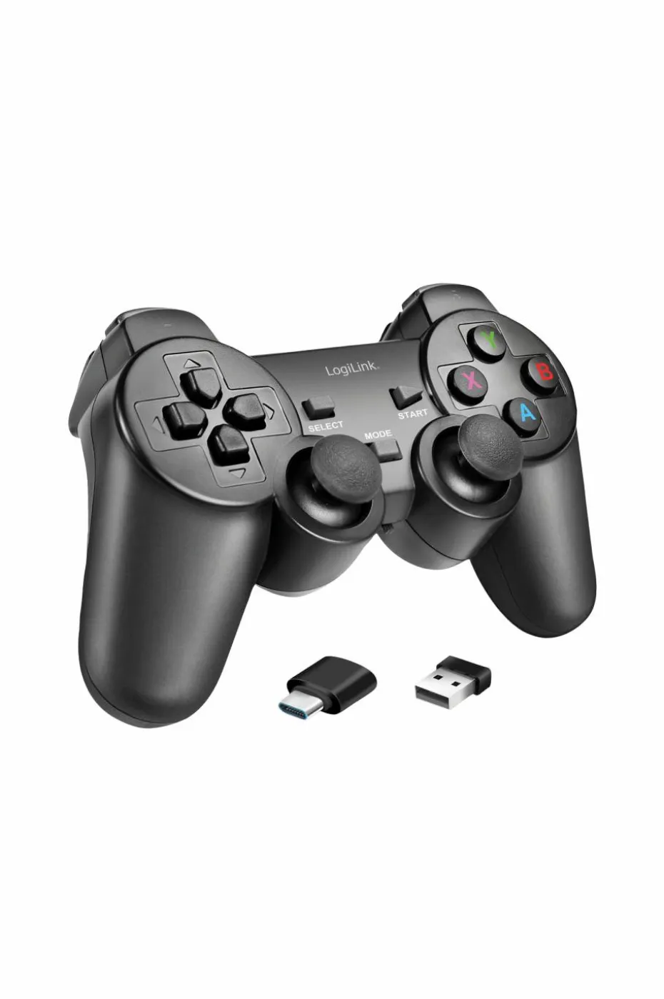 LogiLink Trådløs håndkontroll Gaming 2,4 Ghz
