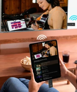 LogiLink Trådløs overføring USB-C til HDMI 4k 60 Hz